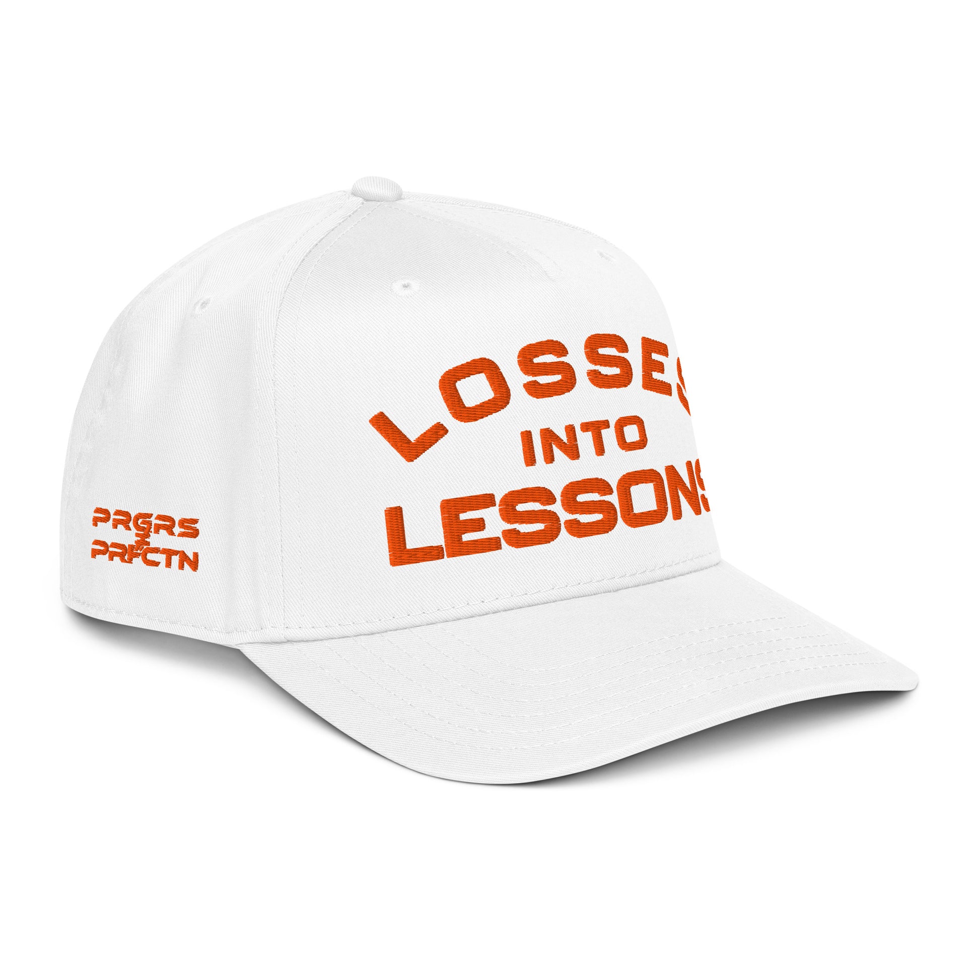 Losses Into Lessons Cap - Orange - Wear KP