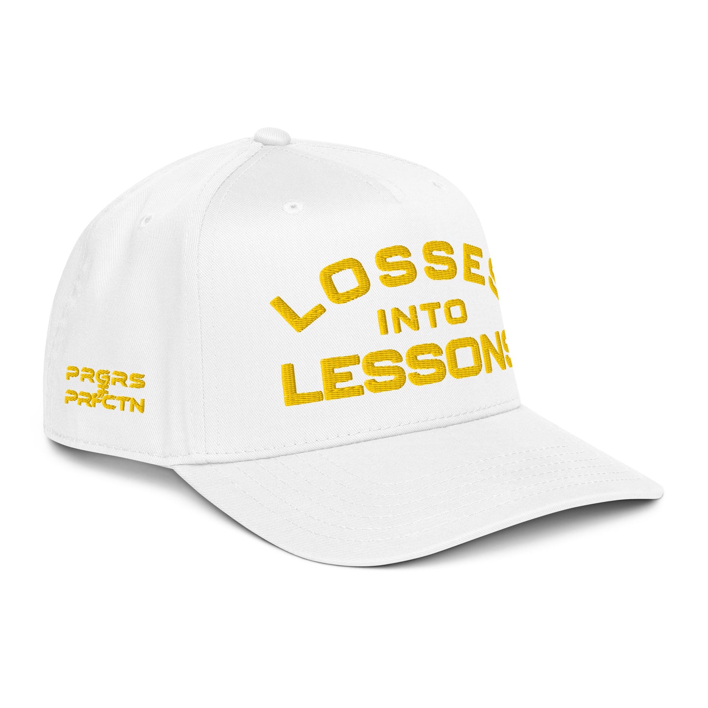 Losses Into Lessons Cap - Yellow - Wear KP