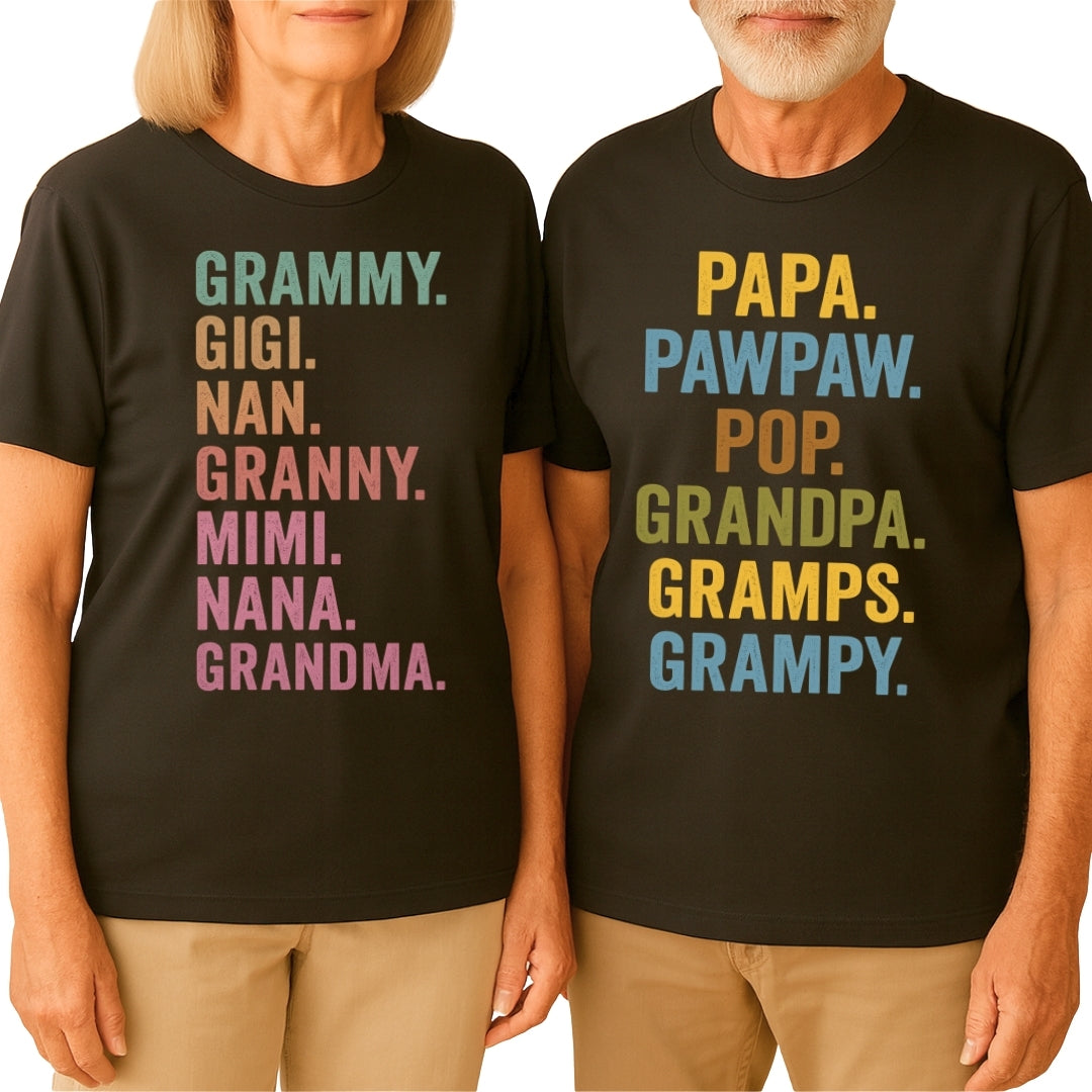 Grandma Energy - Gigi, Mimi, Nana, Granny, Grandma - Tee