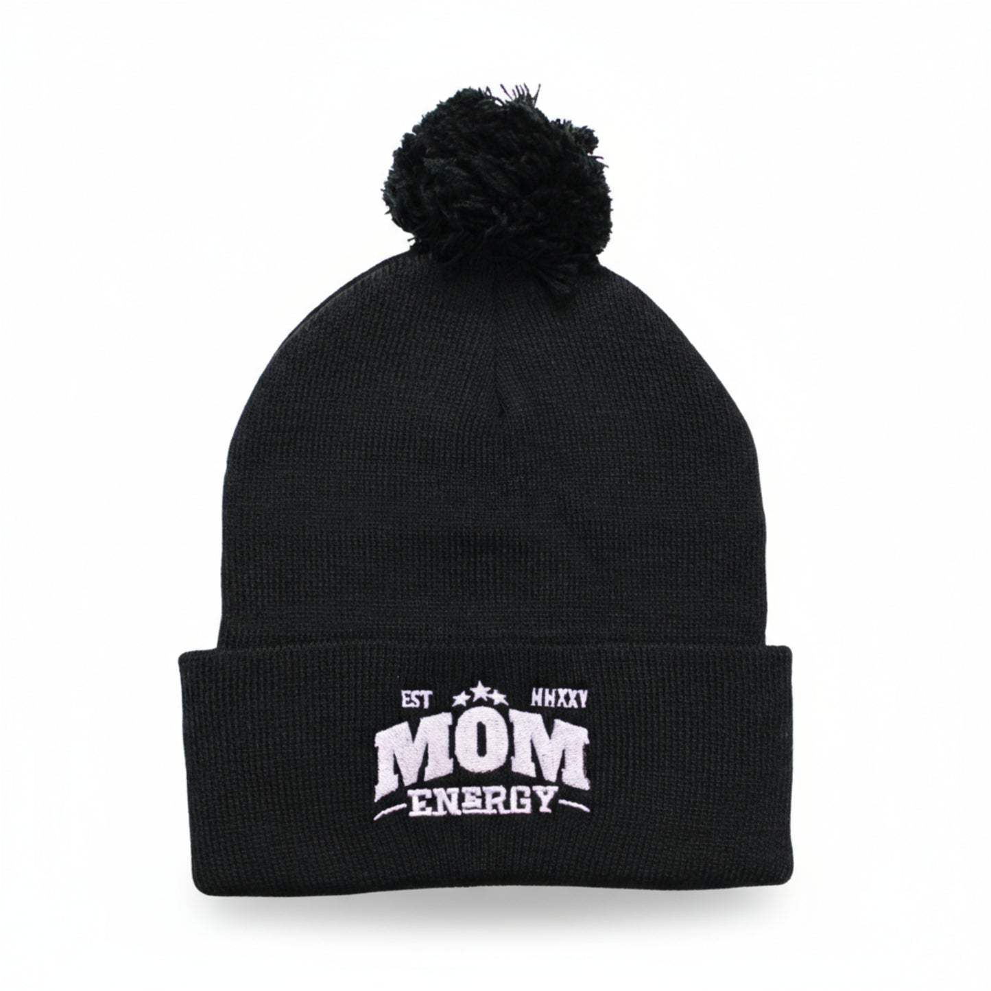 Mom Energy Pom-Pom Beanie - Wear KP