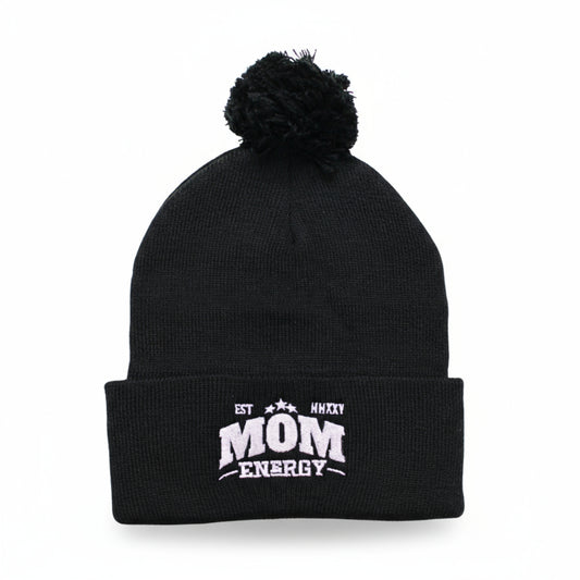 Mom Energy Pom-Pom Beanie - Wear KP