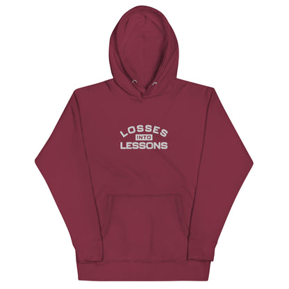 Losses Into Lessons Hoodie - Wear KP