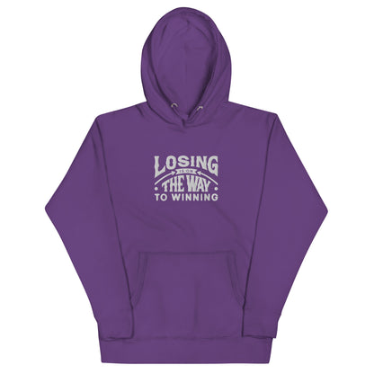 Losing Is On The Way To Winning Hoodie - Wear KP