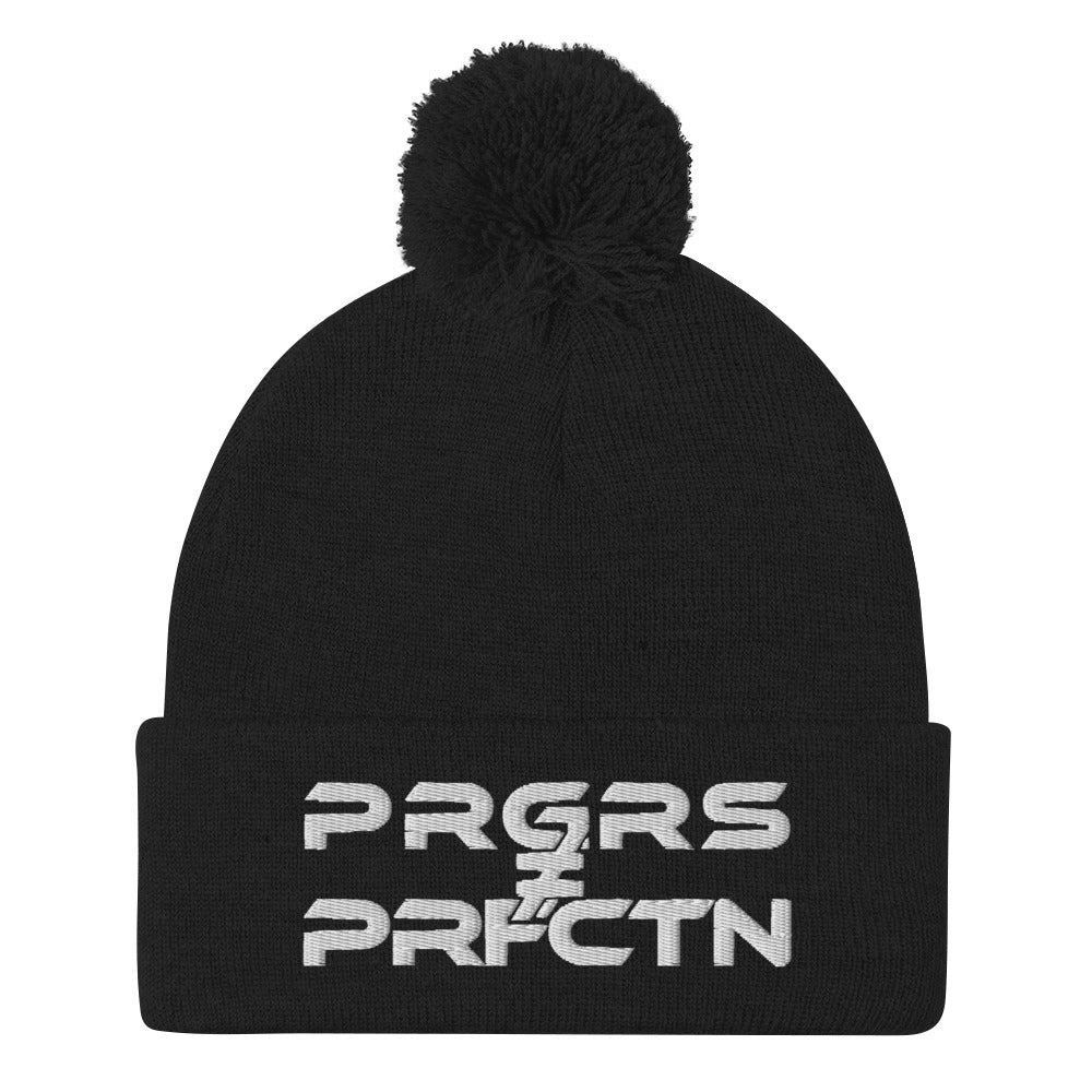 PRGRS ≠ PRFCTN Pom-Pom Beanie - Wear KP