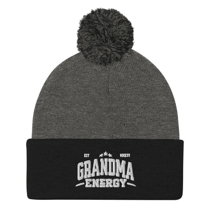 Grandma Energy Pom-Pom Beanie - Wear KP