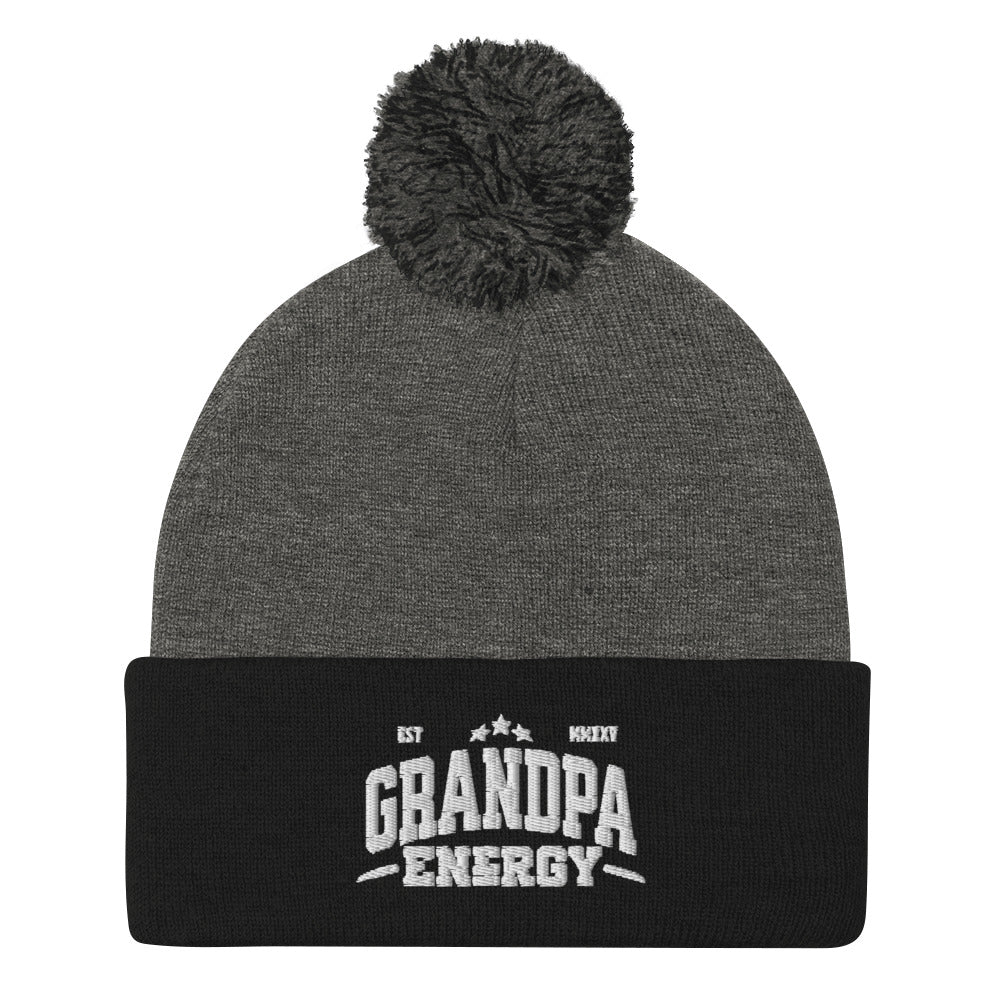 Grandpa Energy Pom-Pom Beanie - Wear KP