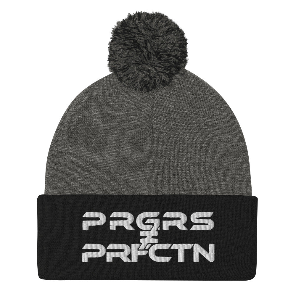PRGRS ≠ PRFCTN Pom-Pom Beanie - Wear KP