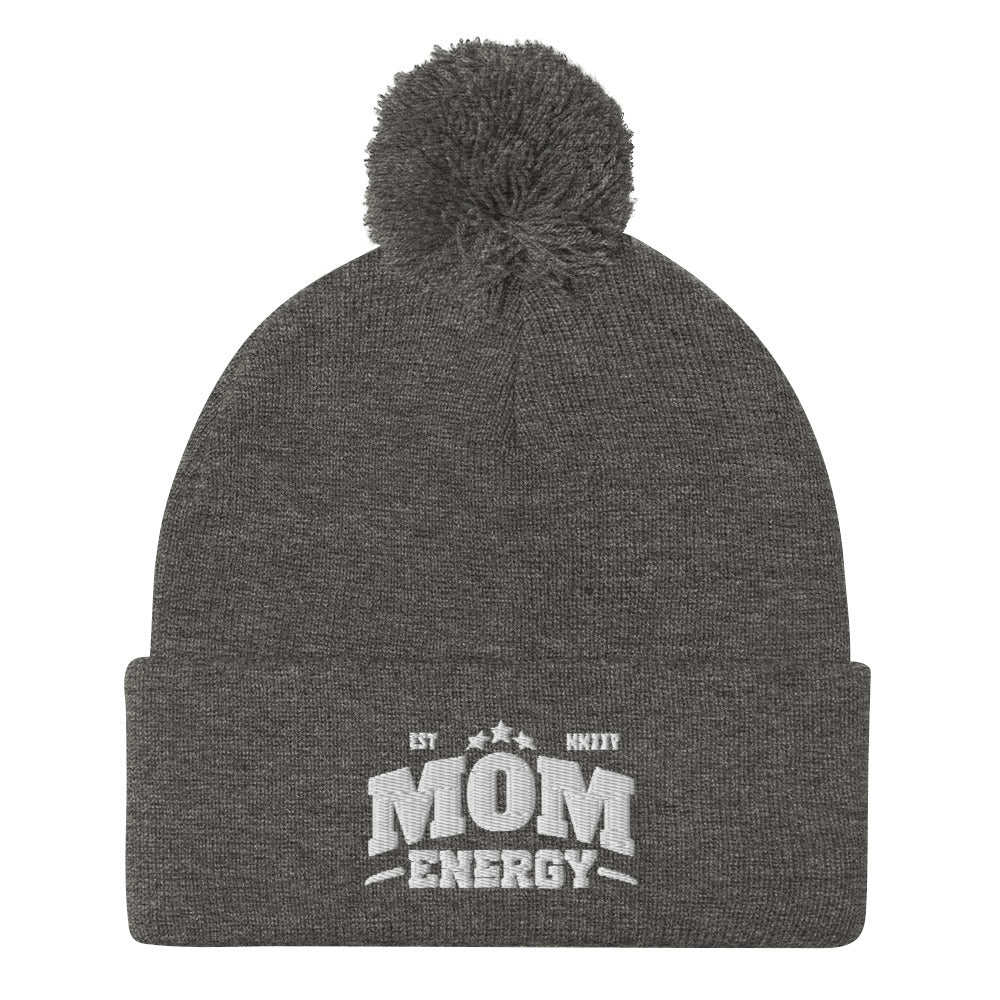 Mom Energy Pom-Pom Beanie - Wear KP