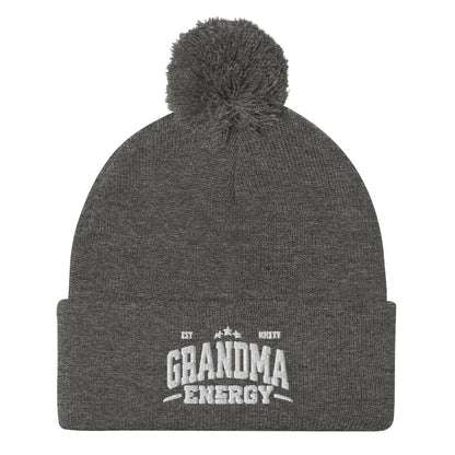 Grandma Energy Pom-Pom Beanie - Wear KP