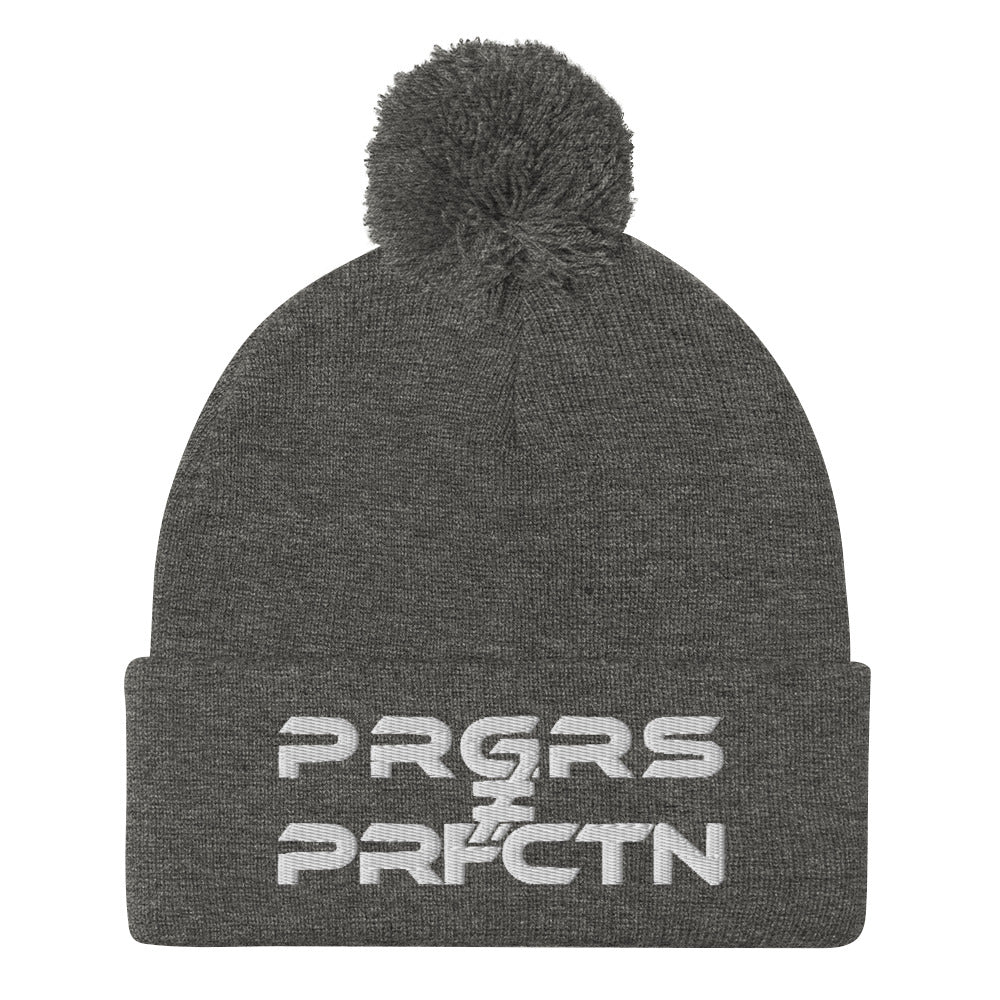 PRGRS ≠ PRFCTN Pom-Pom Beanie - Wear KP