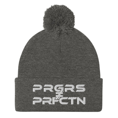 PRGRS ≠ PRFCTN Pom-Pom Beanie - Wear KP