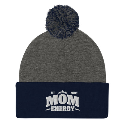 Mom Energy Pom-Pom Beanie - Wear KP