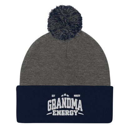 Grandma Energy Pom-Pom Beanie - Wear KP