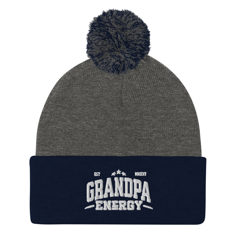 Grandpa Energy Pom-Pom Beanie - Wear KP