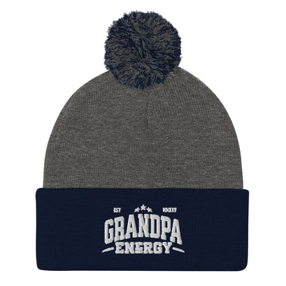 Grandpa Energy Pom-Pom Beanie - Wear KP