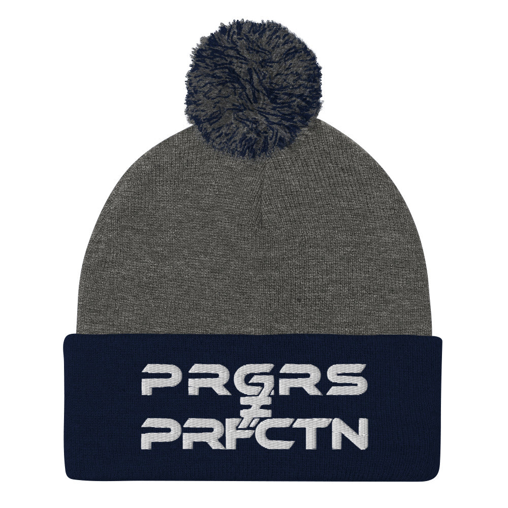 PRGRS ≠ PRFCTN Pom-Pom Beanie - Wear KP