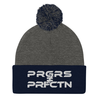 PRGRS ≠ PRFCTN Pom-Pom Beanie - Wear KP