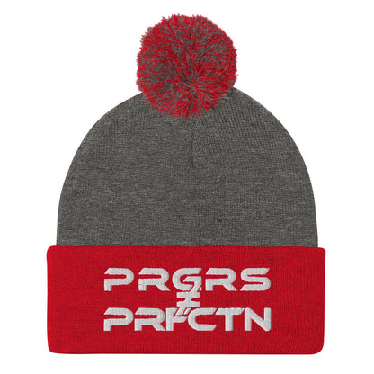 PRGRS ≠ PRFCTN Pom-Pom Beanie - Wear KP