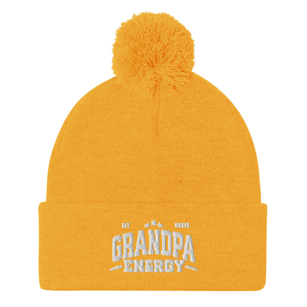 Grandpa Energy Pom-Pom Beanie - Wear KP