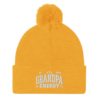 Grandpa Energy Pom-Pom Beanie - Wear KP