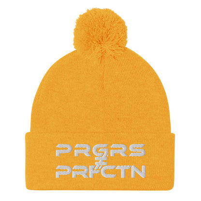 PRGRS ≠ PRFCTN Pom-Pom Beanie - Wear KP