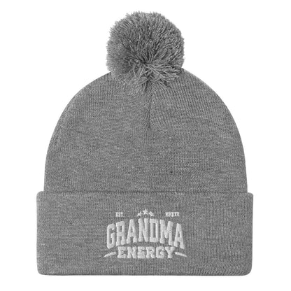 Grandma Energy Pom-Pom Beanie - Wear KP
