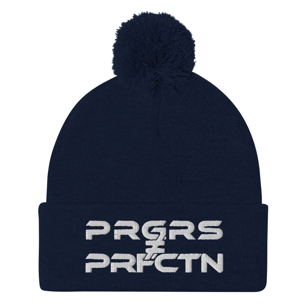 PRGRS ≠ PRFCTN Pom-Pom Beanie - Wear KP