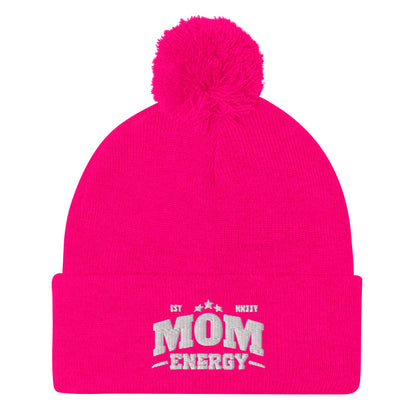 Mom Energy Pom-Pom Beanie - Wear KP