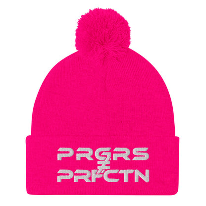 PRGRS ≠ PRFCTN Pom-Pom Beanie - Wear KP
