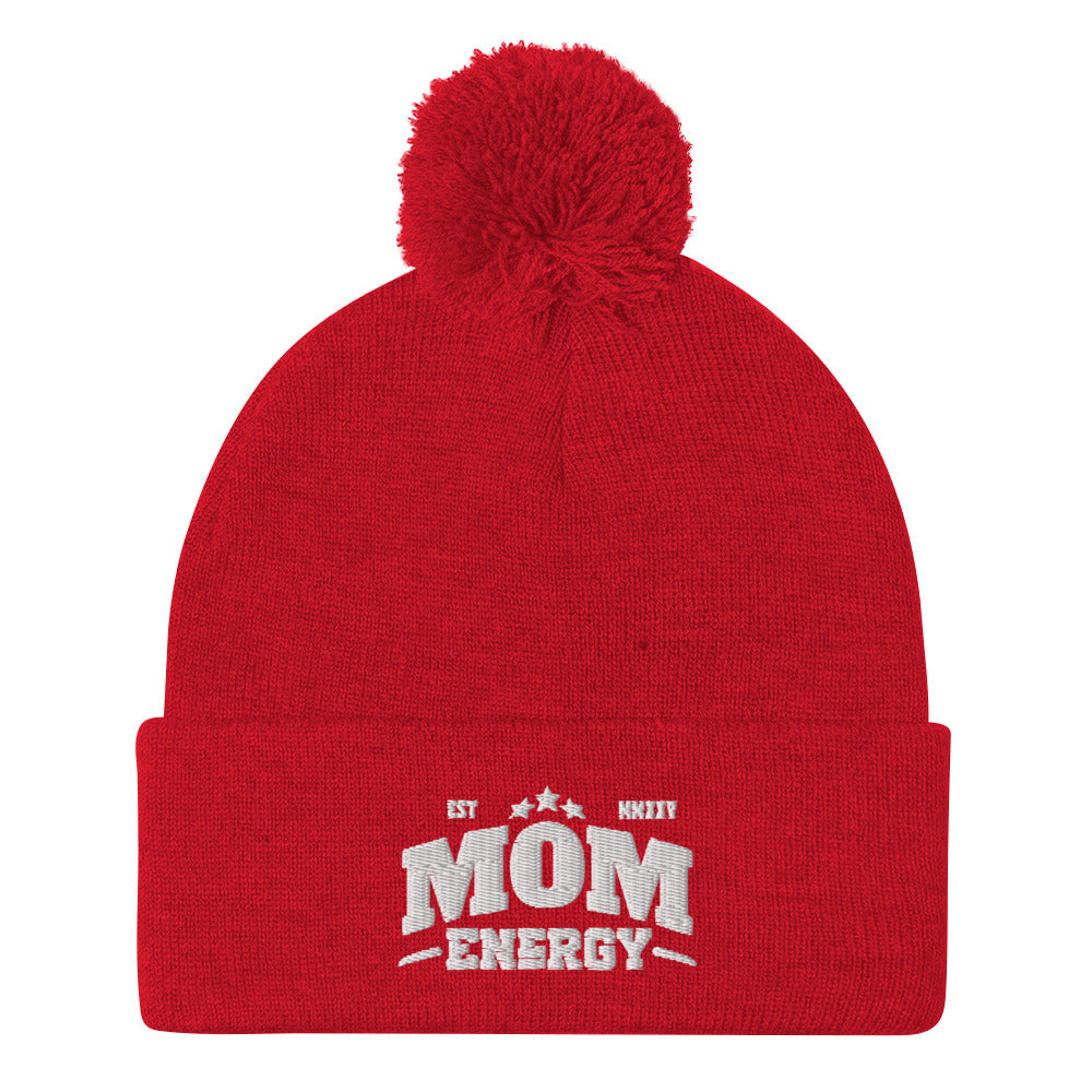 Mom Energy Pom-Pom Beanie - Wear KP