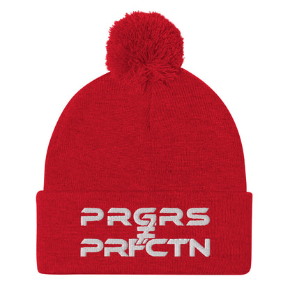 PRGRS ≠ PRFCTN Pom-Pom Beanie - Wear KP