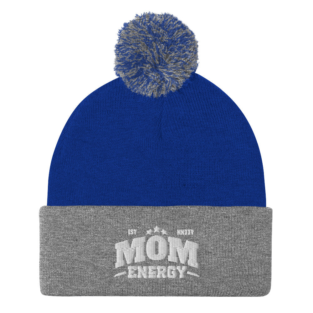 Mom Energy Pom-Pom Beanie - Wear KP