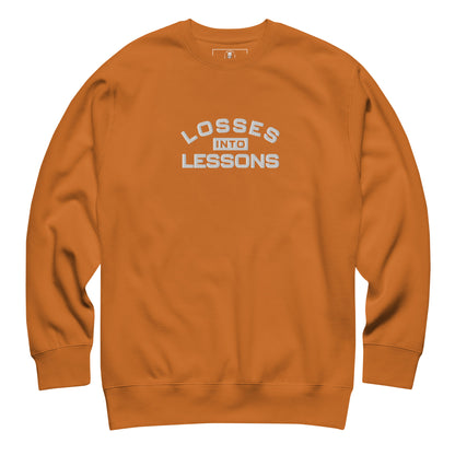Losses Into Lessons Sweatshirt - Wear KP