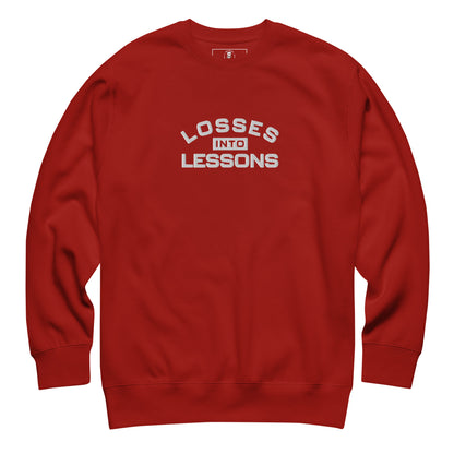 Losses Into Lessons Sweatshirt - Wear KP
