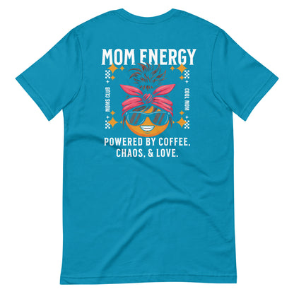 Powered by Coffee, Chaos, & Love T-Shirt - Wear KP