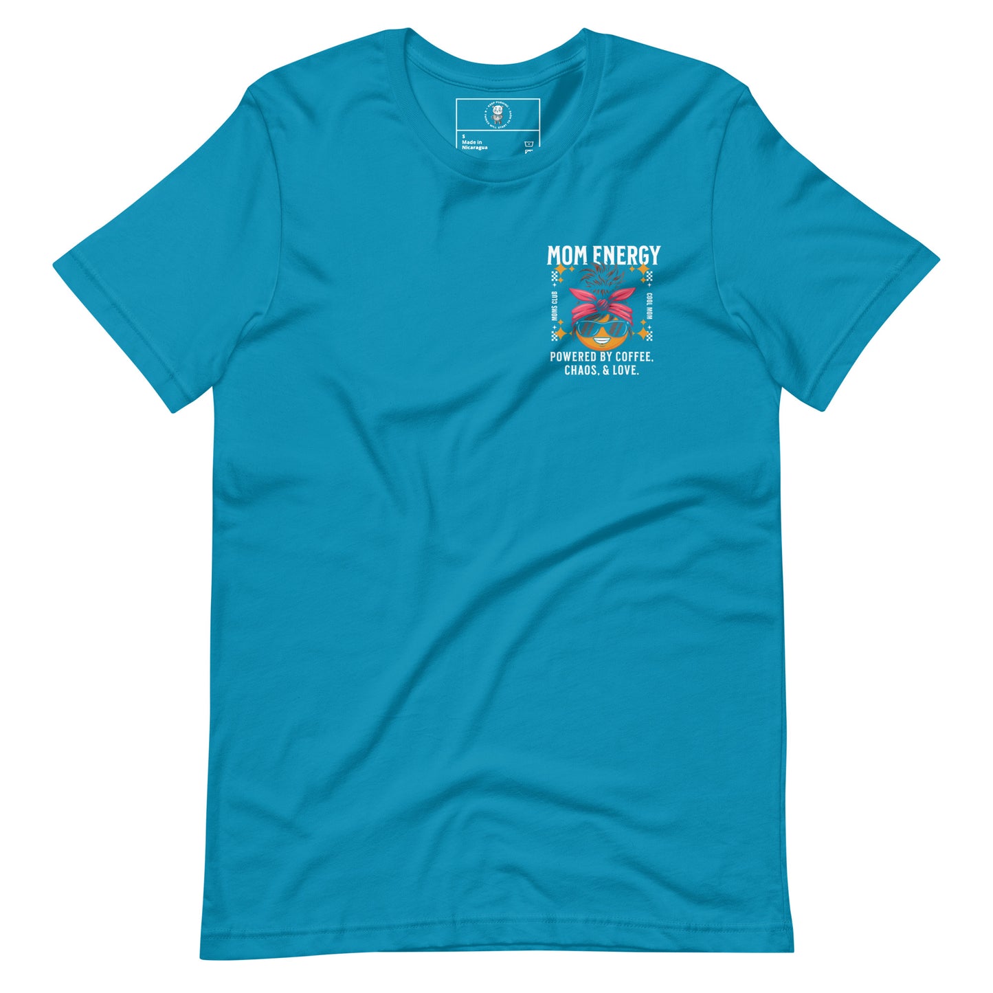 Powered by Coffee, Chaos, & Love T-Shirt - Wear KP