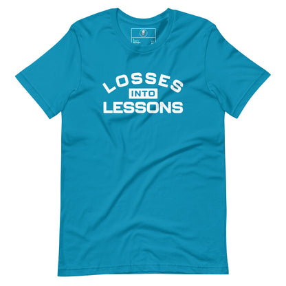 Losses Into Lessons T-Shirt - Wear KP