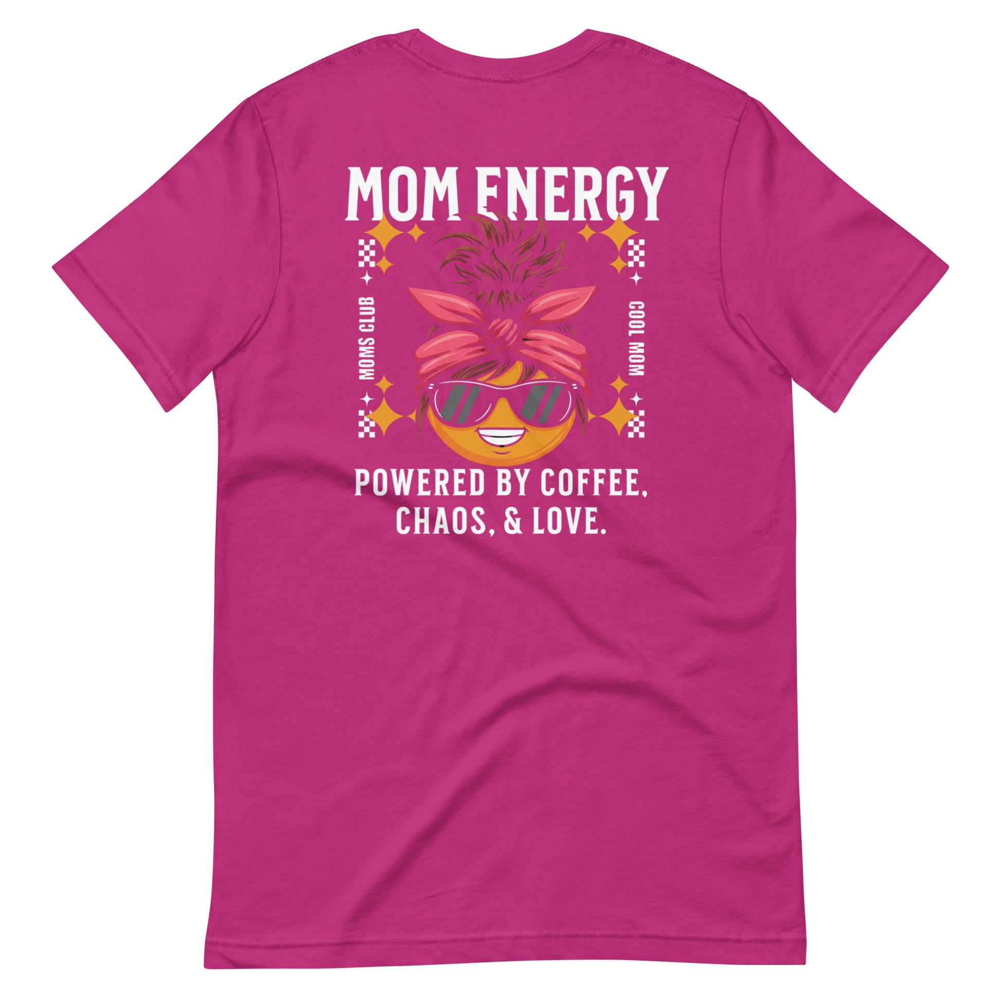 Powered by Coffee, Chaos, & Love T-Shirt - Wear KP