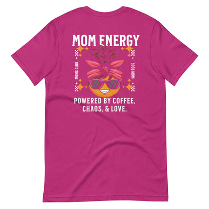 Powered by Coffee, Chaos, & Love T-Shirt - Wear KP