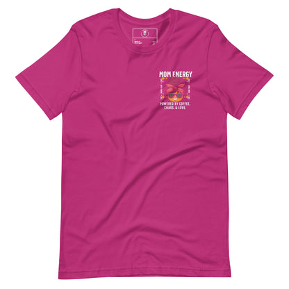 Powered by Coffee, Chaos, & Love T-Shirt - Wear KP