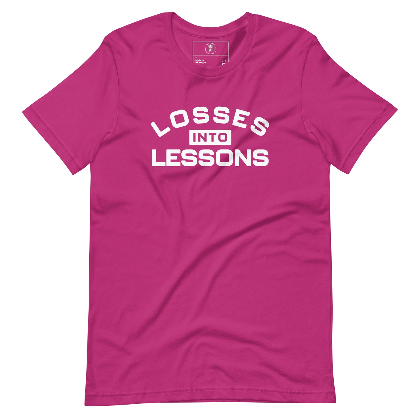 Losses Into Lessons T-Shirt - Wear KP