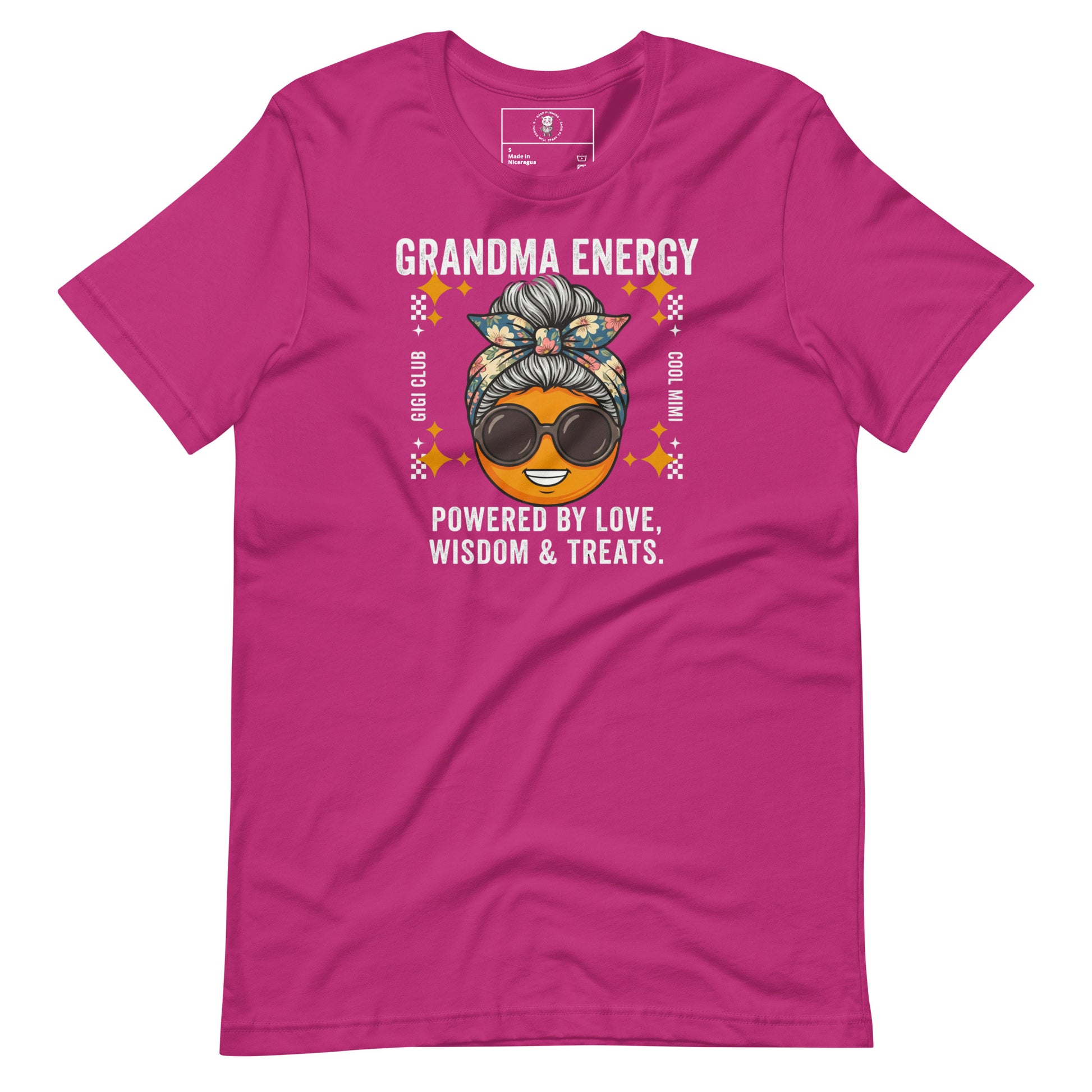 Powered by Love, Wisdom & Treats T-Shirt - Wear KP