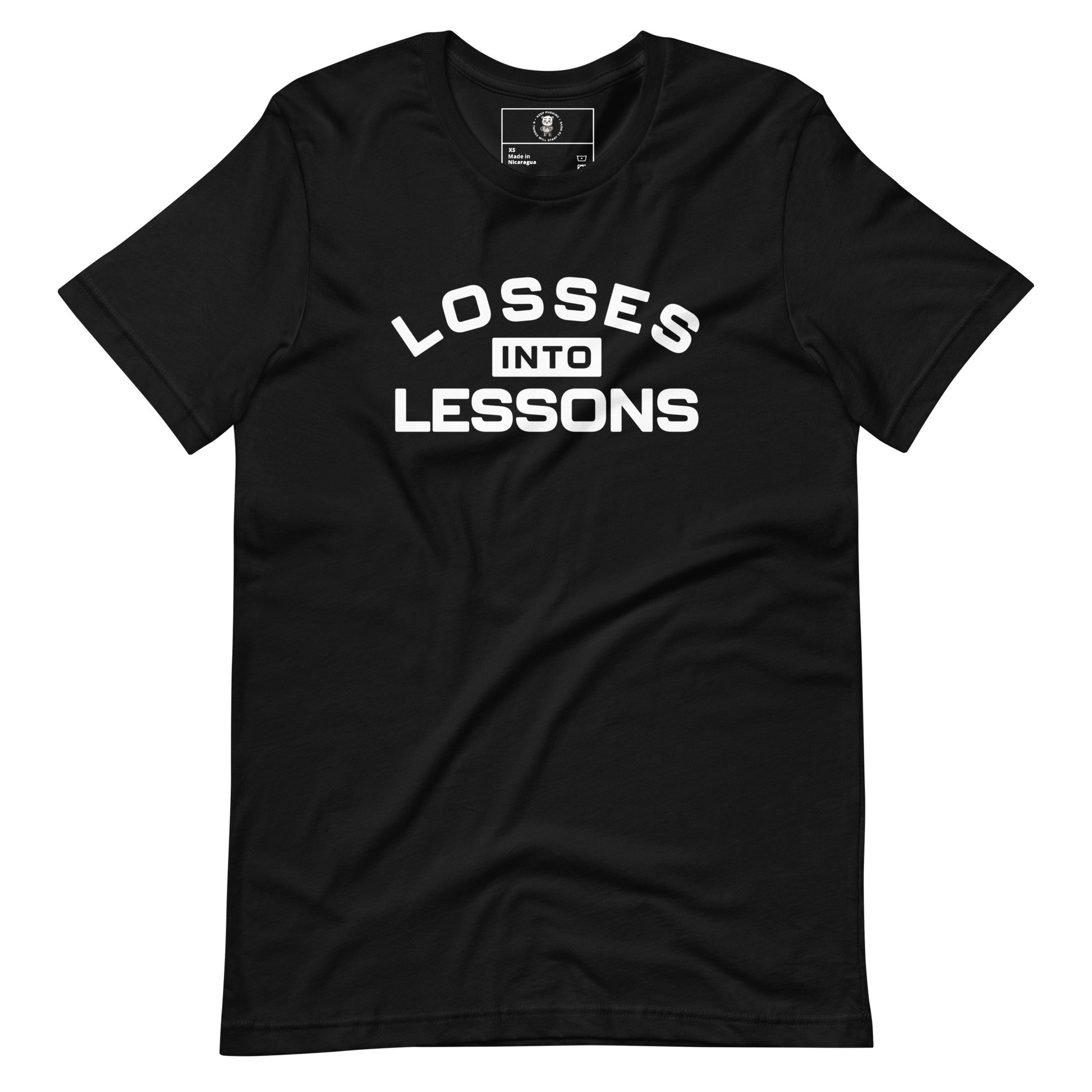 Losses Into Lessons T-Shirt - Wear KP