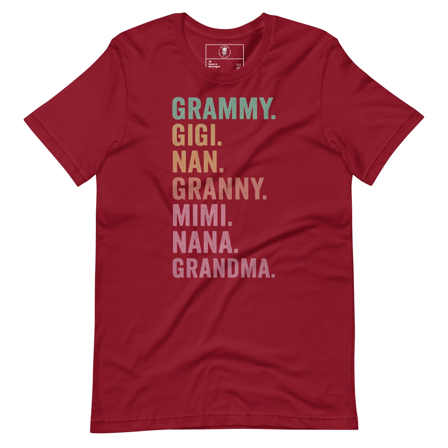 Grandma Energy - Gigi, Mimi, Nana, Granny, Grandma - Tee - Wear KP