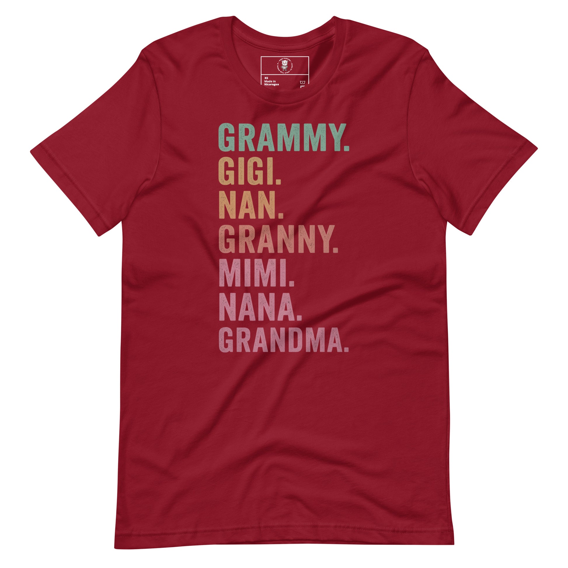 Grandma Energy - Gigi, Mimi, Nana, Granny, Grandma - Tee - Wear KP