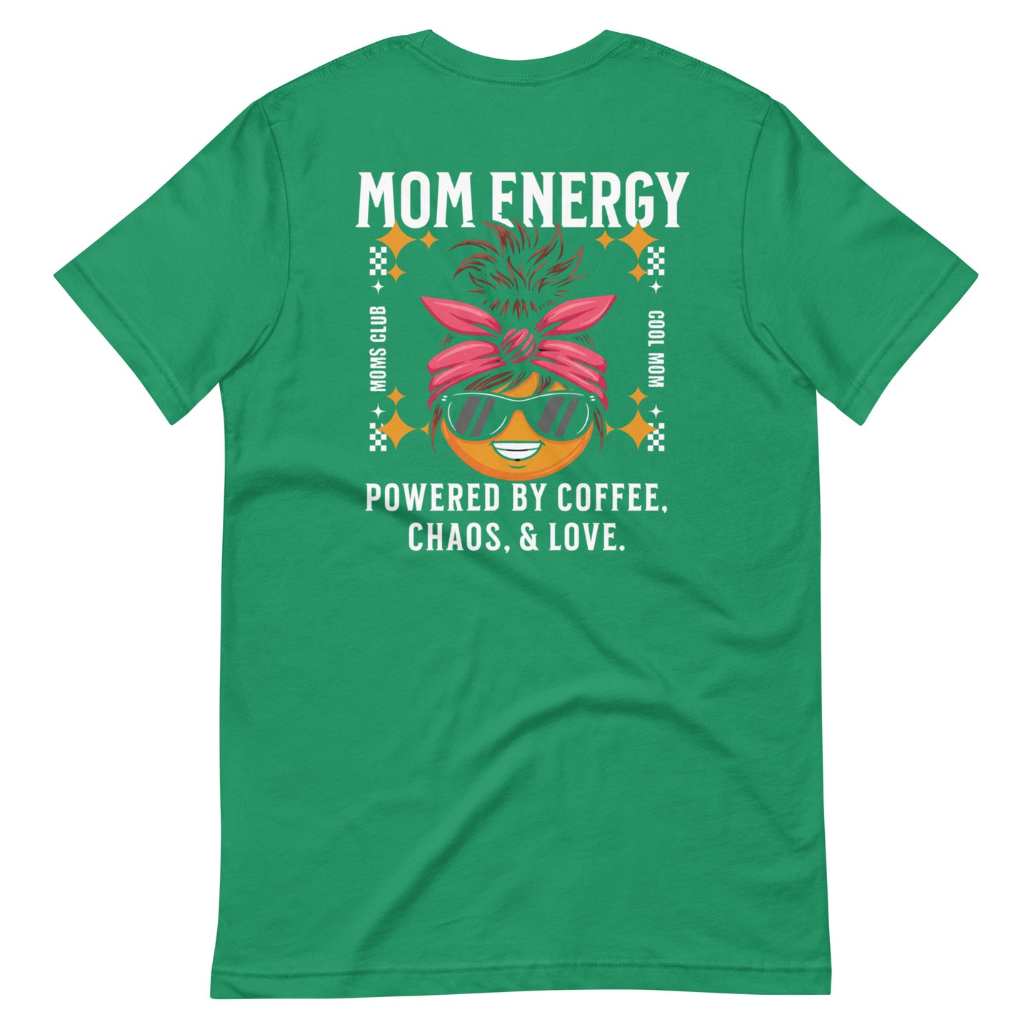 Powered by Coffee, Chaos, & Love T-Shirt - Wear KP