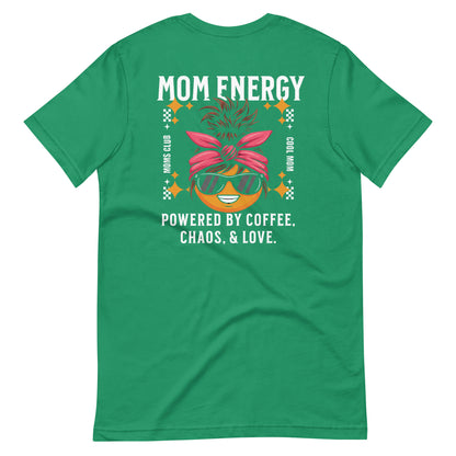 Powered by Coffee, Chaos, & Love T-Shirt - Wear KP