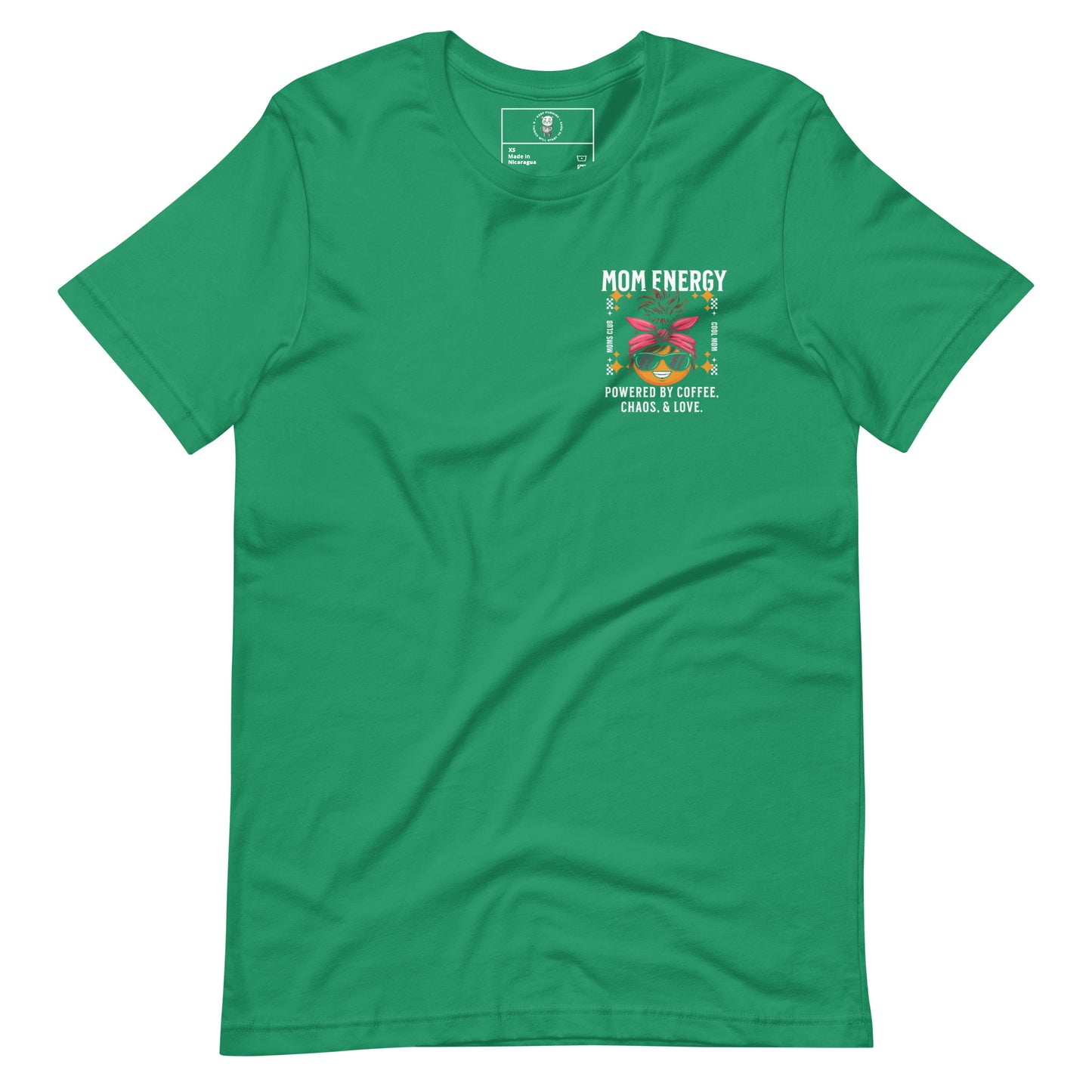 Powered by Coffee, Chaos, & Love T-Shirt - Wear KP