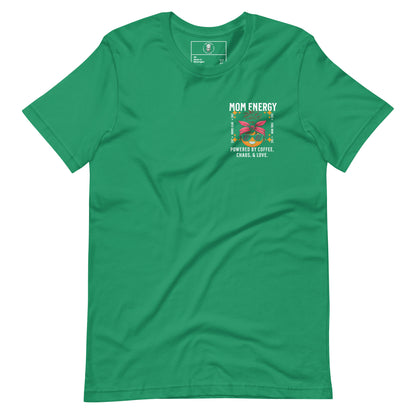 Powered by Coffee, Chaos, & Love T-Shirt - Wear KP