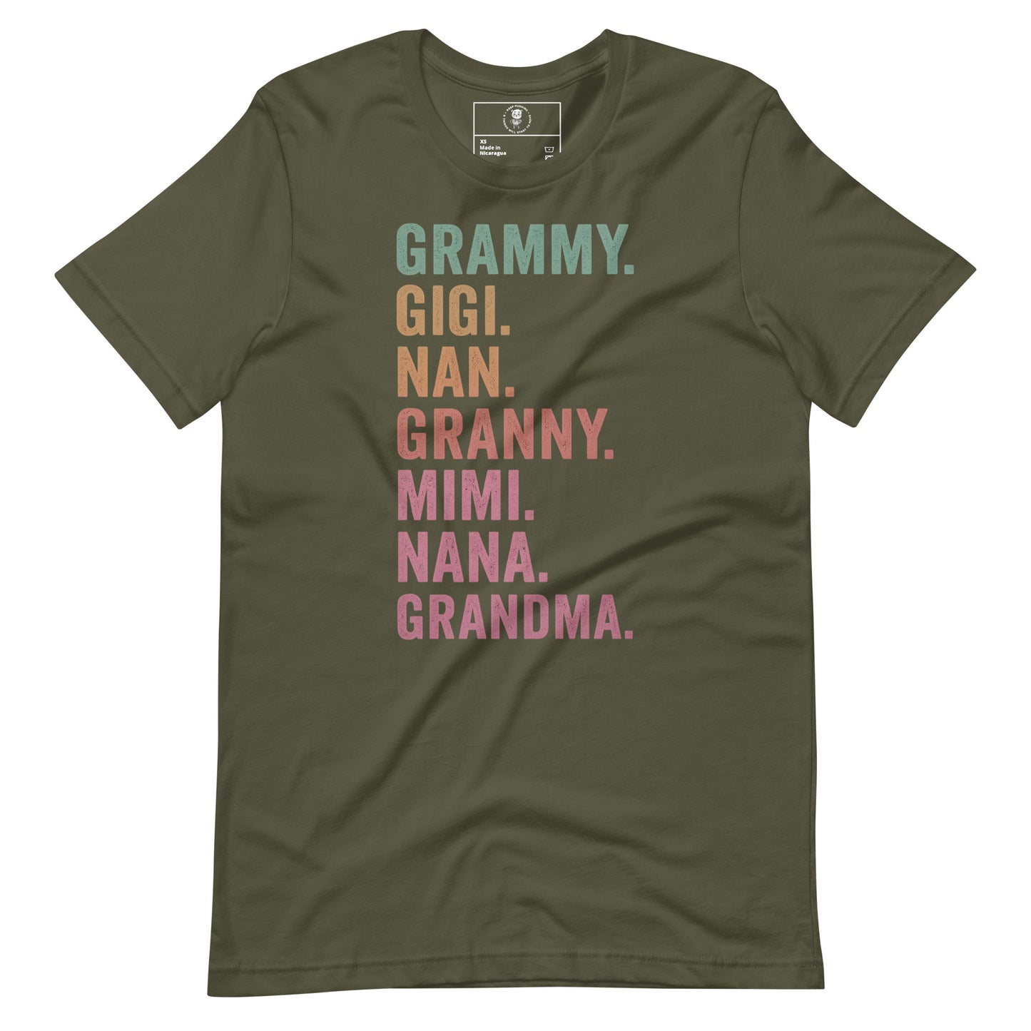 Grandma Energy - Gigi, Mimi, Nana, Granny, Grandma - Tee - Wear KP